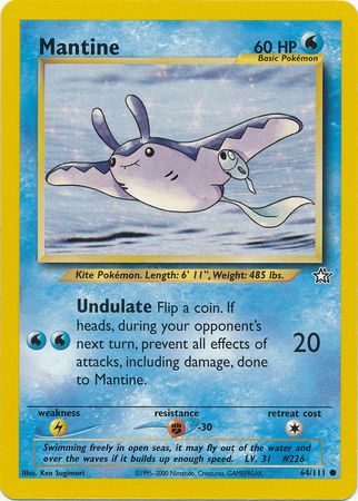 Mantine (64/111) [Neo Genesis Unlimited] | Cracking-Singles