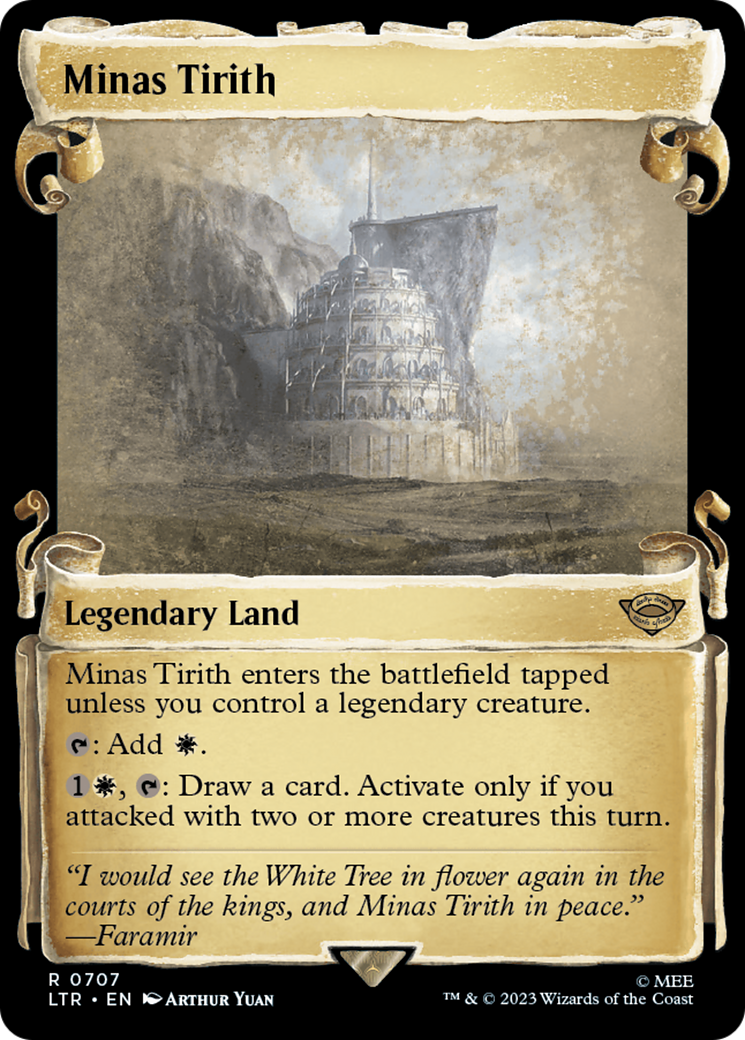 Minas Tirith [The Lord of the Rings: Tales of Middle-Earth Showcase Scrolls] | Cracking-Singles