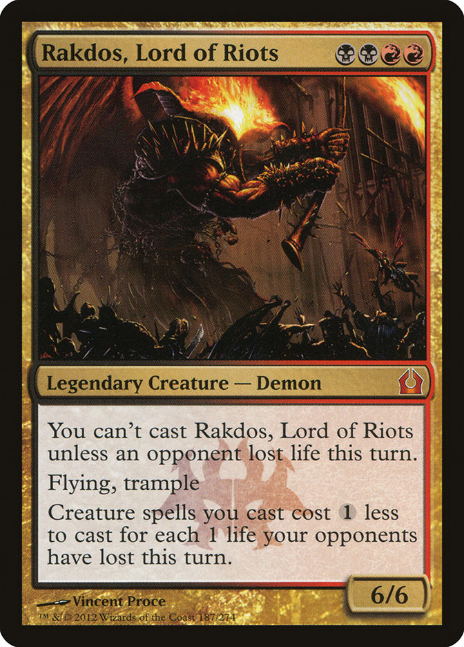 Rakdos, Lord of Riots [Return to Ravnica] | Cracking-Singles
