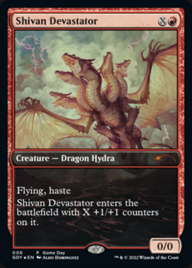 Shivan Devastator [Game Day 2022] | Cracking-Singles