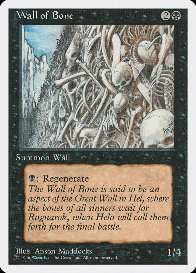 Wall of Bone [Introductory Two-Player Set] | Cracking-Singles
