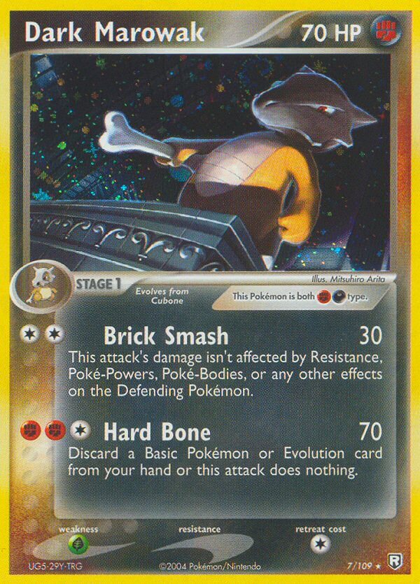Dark Marowak (7/109) (Theme Deck Exclusive) [EX: Team Rocket Returns] | Cracking-Singles