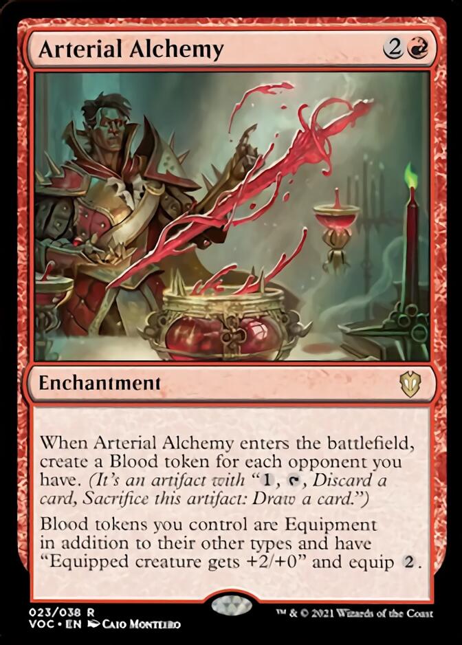 Arterial Alchemy [Innistrad: Crimson Vow Commander] | Cracking-Singles