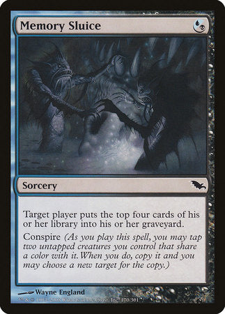 Memory Sluice [Shadowmoor] | Cracking-Singles