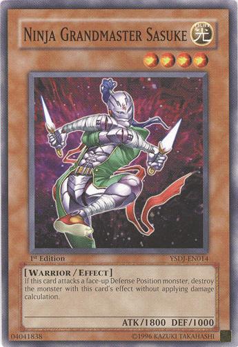 Ninja Grandmaster Sasuke [YSDJ-EN014] Common | Cracking-Singles