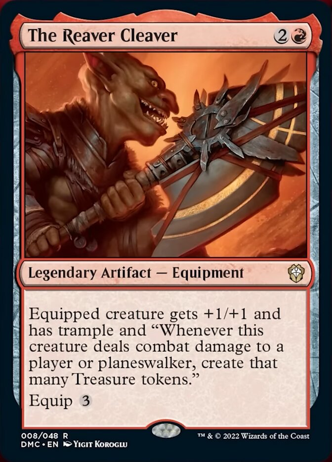 The Reaver Cleaver [Dominaria United Commander] | Cracking-Singles