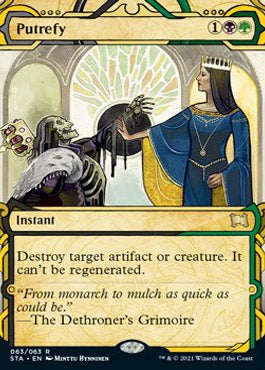 Putrefy (Etched Foil) [Strixhaven Mystical Archive] | Cracking-Singles