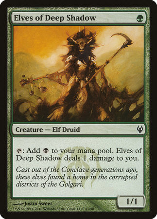 Elves of Deep Shadow [Duel Decks: Izzet vs. Golgari] | Cracking-Singles