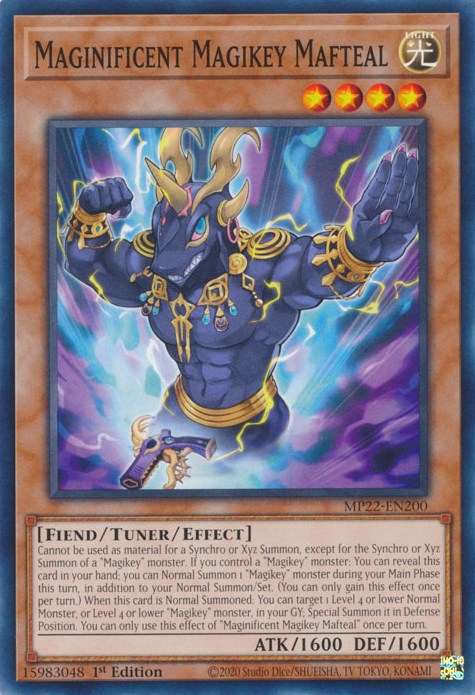 Maginificent Magikey Mafteal [MP22-EN200] Common | Cracking-Singles