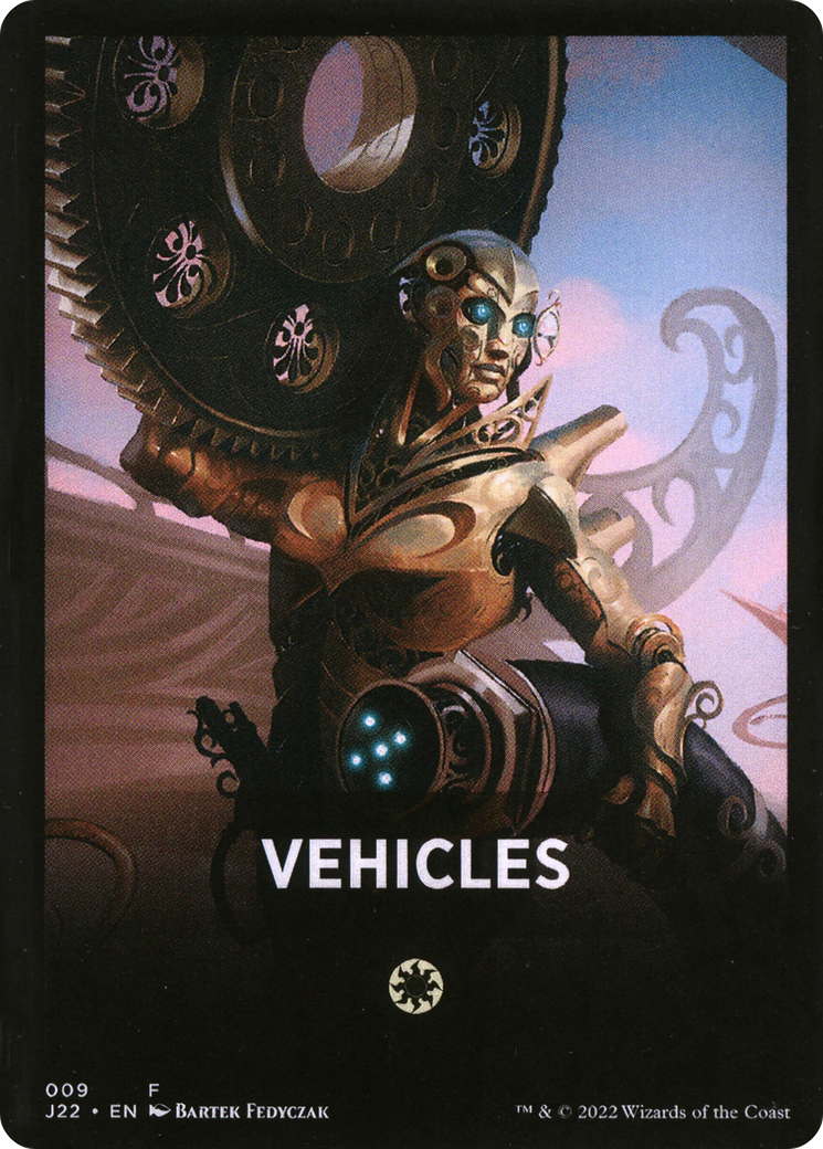 Vehicles Theme Card [Jumpstart 2022 Front Cards] | Cracking-Singles