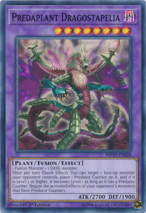 Predaplant Dragostapelia [MP19-EN228] Common | Cracking-Singles