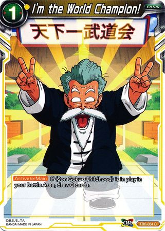 I'm the World Champion! [TB2-064] | Cracking-Singles