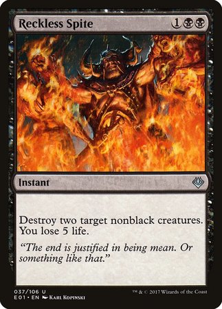 Reckless Spite [Archenemy: Nicol Bolas] | Cracking-Singles