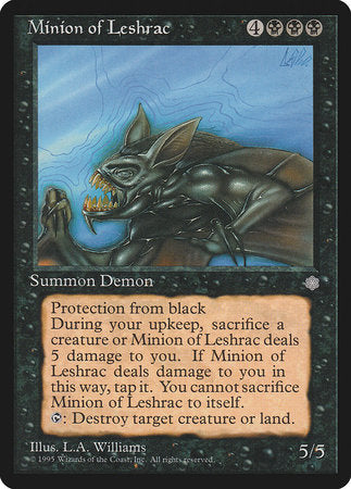 Minion of Leshrac [Ice Age] | Cracking-Singles