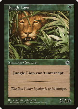 Jungle Lion [Portal] | Cracking-Singles