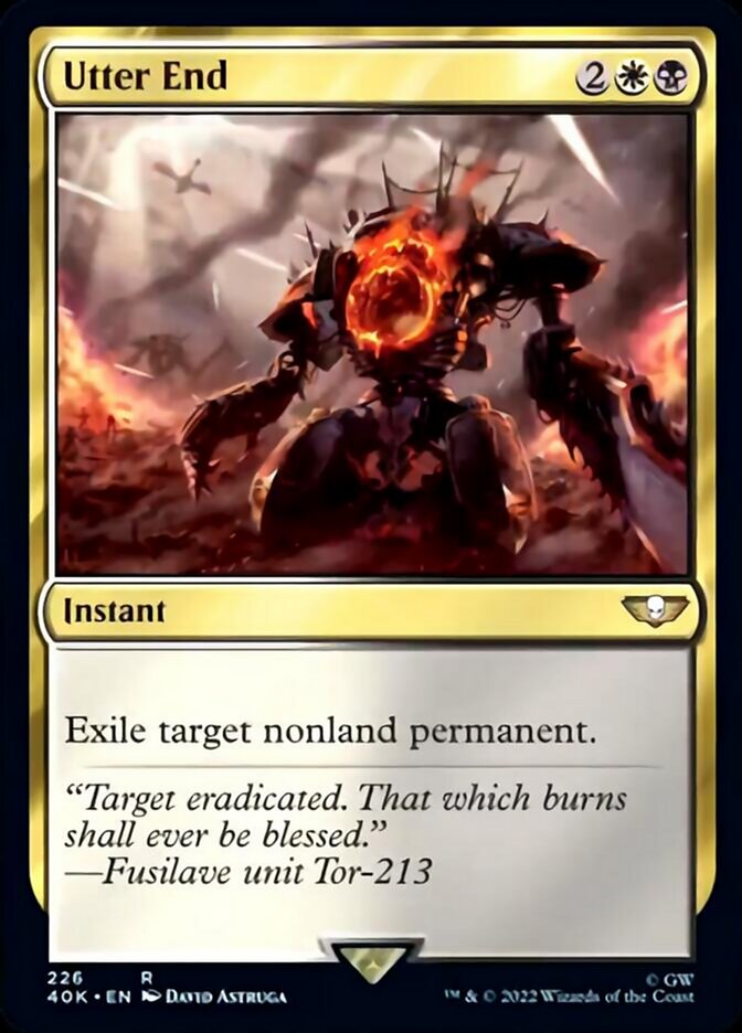 Utter End [Universes Beyond: Warhammer 40,000] | Cracking-Singles