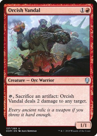 Orcish Vandal [Dominaria] | Cracking-Singles