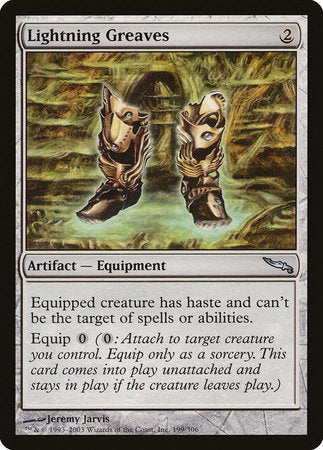 Lightning Greaves [Mirrodin] | Cracking-Singles
