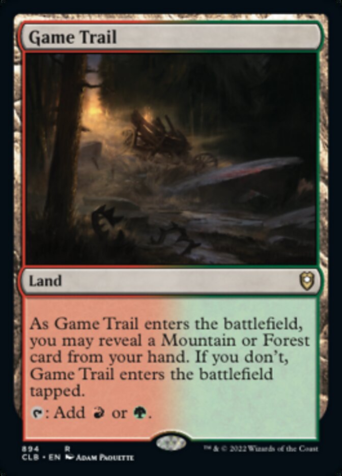 Game Trail [Commander Legends: Battle for Baldur's Gate] | Cracking-Singles