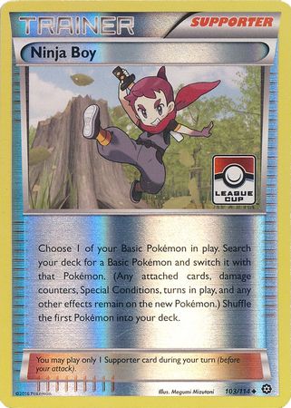 Ninja Boy (103/114) (League Promo) [XY: Steam Siege] | Cracking-Singles