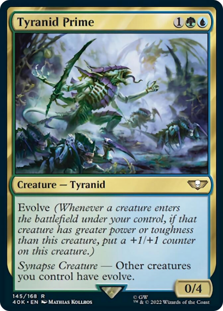 Tyranid Prime (Surge Foil) [Universes Beyond: Warhammer 40,000] | Cracking-Singles