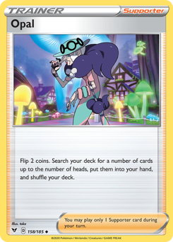 Opal (158/185) [Sword & Shield: Vivid Voltage] | Cracking-Singles
