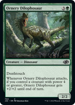 Ornery Dilophosaur [Jumpstart 2022] | Cracking-Singles