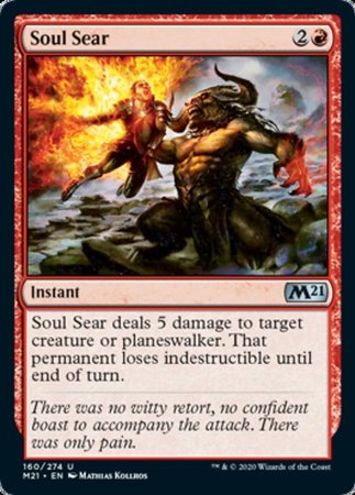 Soul Sear [Core Set 2021] | Cracking-Singles