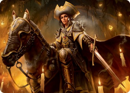 Seasoned Cathar Art Card [Innistrad: Midnight Hunt Art Series] | Cracking-Singles