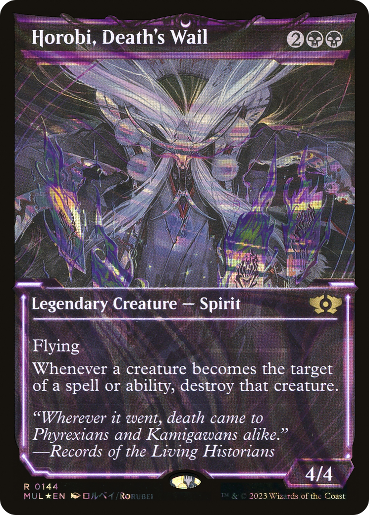 Horobi, Death's Wail (Halo Foil) [Multiverse Legends] | Cracking-Singles