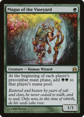 Magus of the Vineyard [Commander 2011] | Cracking-Singles