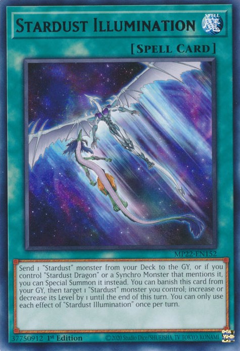 Stardust Illumination [MP22-EN152] Rare | Cracking-Singles