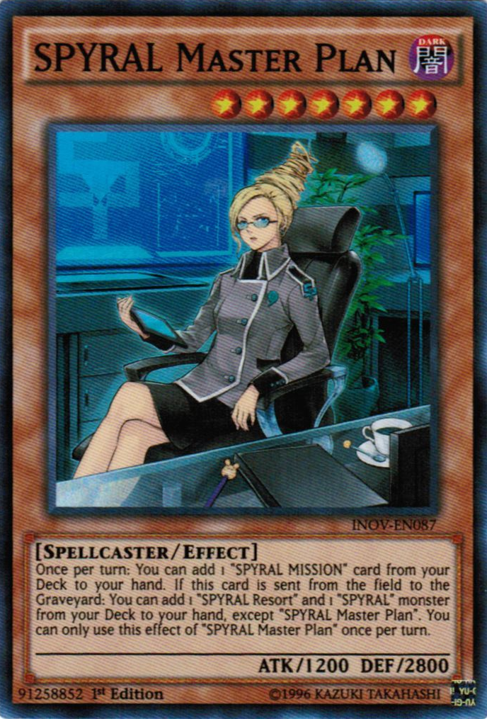 Spyral Master Plan [INOV-EN087] Super Rare | Cracking-Singles