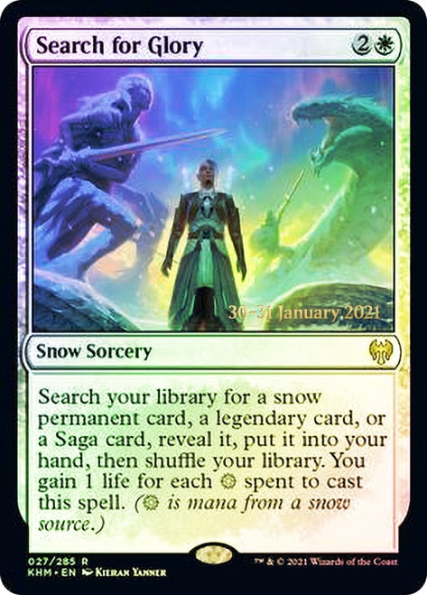 Search for Glory  [Kaldheim Prerelease Promos] | Cracking-Singles