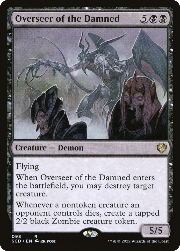 Overseer of the Damned [Starter Commander Decks] | Cracking-Singles
