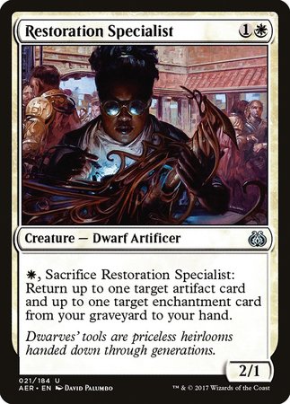 Restoration Specialist [Aether Revolt] | Cracking-Singles
