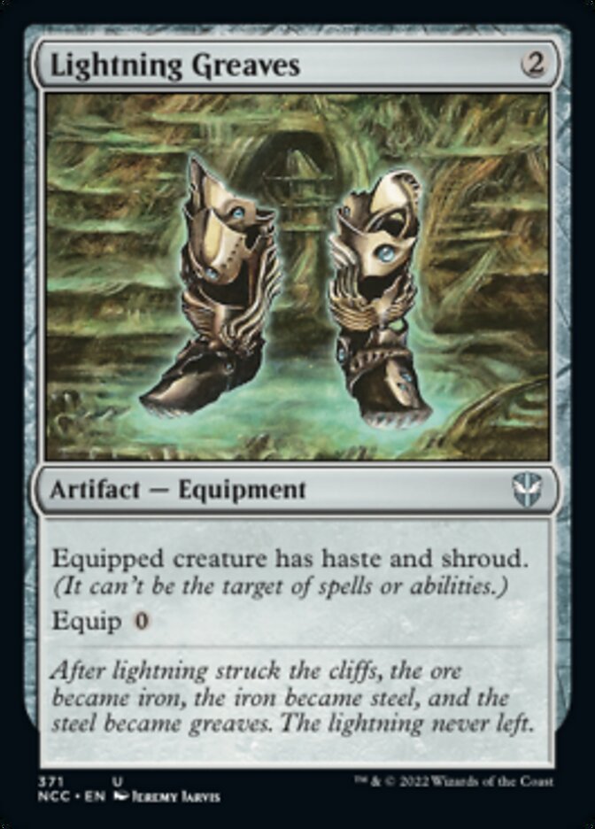 Lightning Greaves [Streets of New Capenna Commander] | Cracking-Singles