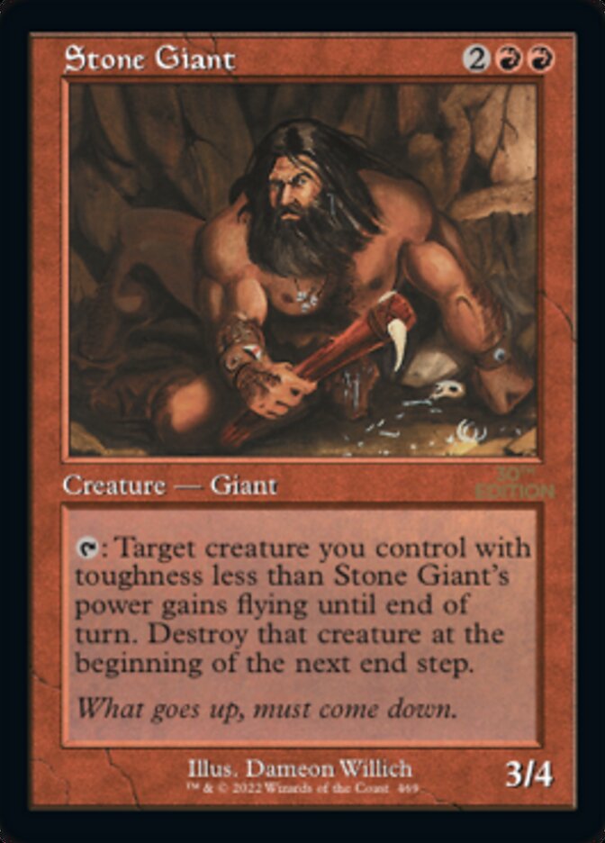 Stone Giant (Retro) [30th Anniversary Edition] | Cracking-Singles
