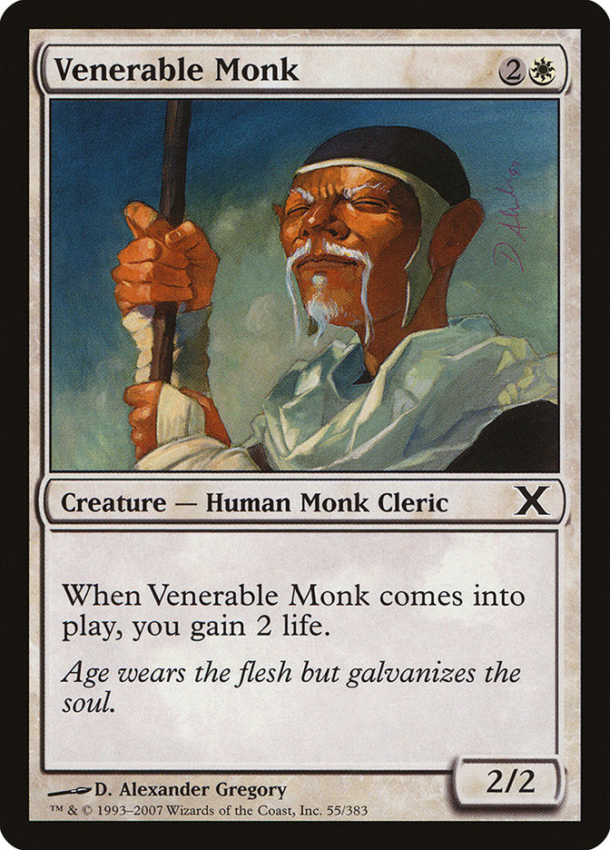 Venerable Monk [Tenth Edition] | Cracking-Singles
