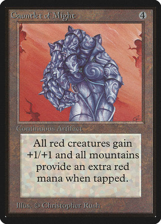 Gauntlet of Might [Limited Edition Beta] | Cracking-Singles
