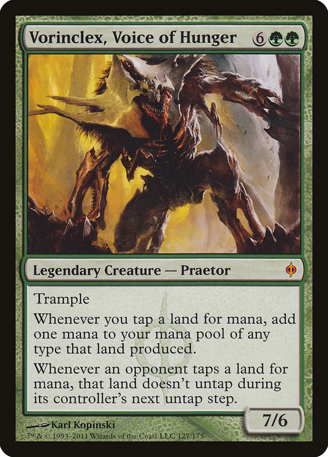 Vorinclex, Voice of Hunger [New Phyrexia] | Cracking-Singles