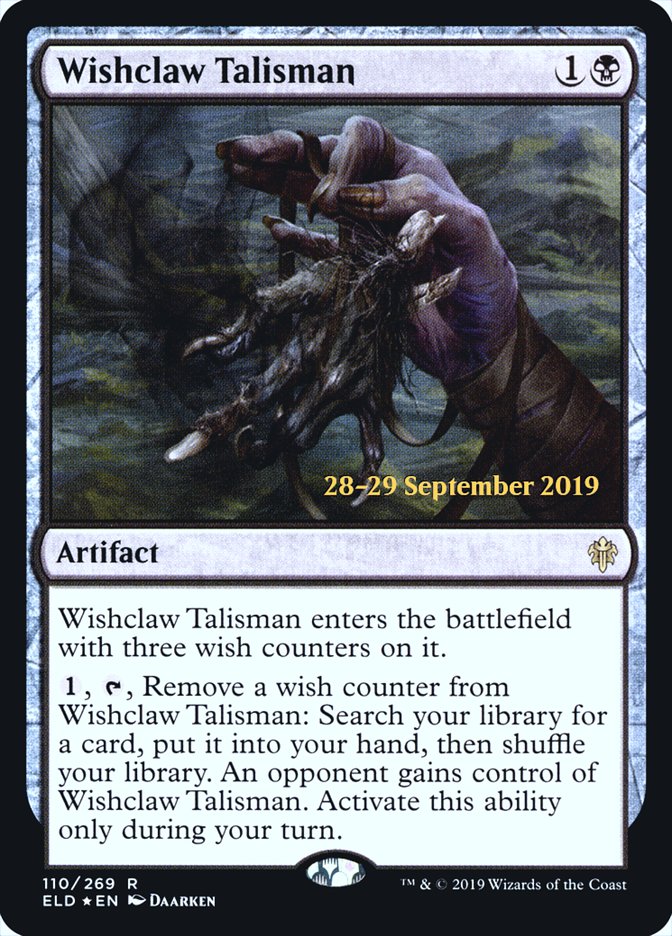 Wishclaw Talisman  [Throne of Eldraine Prerelease Promos] | Cracking-Singles