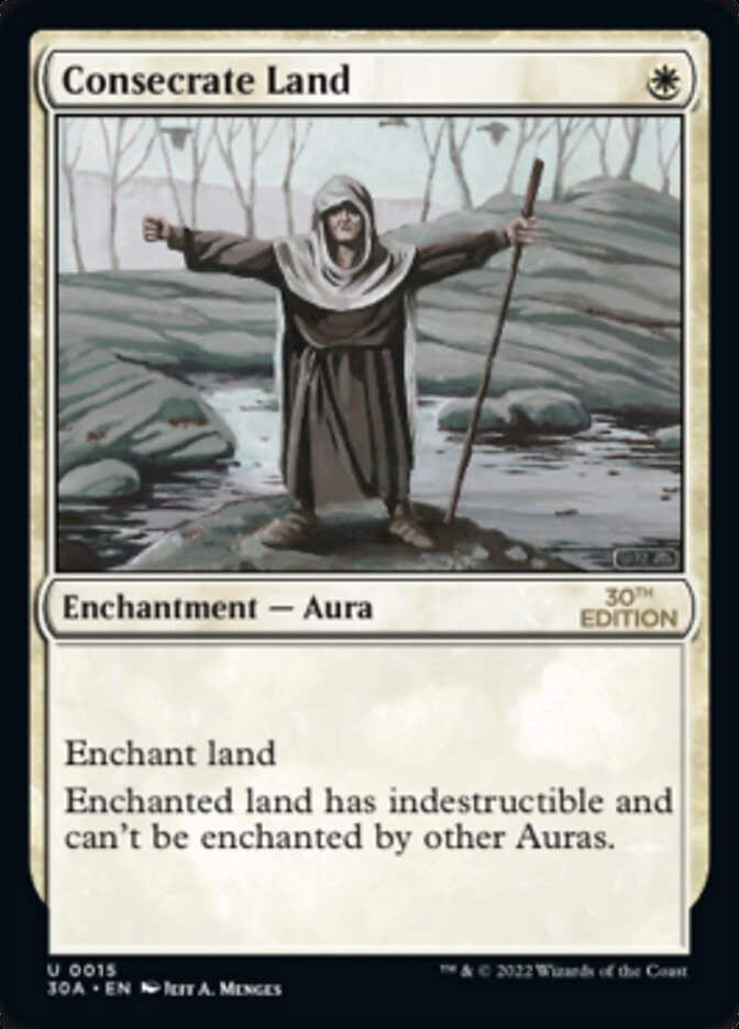 Consecrate Land [30th Anniversary Edition] | Cracking-Singles