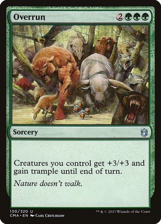 Overrun [Commander Anthology] | Cracking-Singles