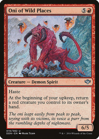 Oni of Wild Places [Duel Decks: Speed vs. Cunning] | Cracking-Singles