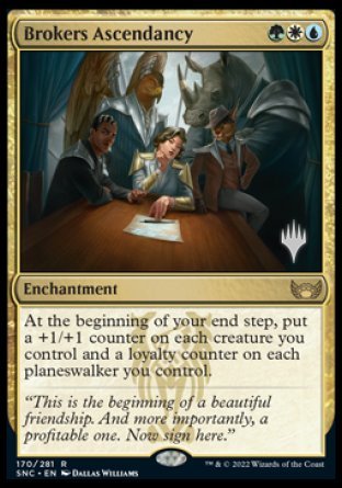 Brokers Ascendancy (Promo Pack) [Streets of New Capenna Promos] | Cracking-Singles