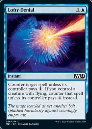 Lofty Denial [Core Set 2021] | Cracking-Singles
