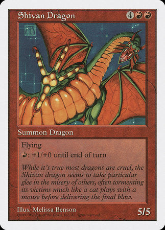 Shivan Dragon [Fifth Edition] | Cracking-Singles