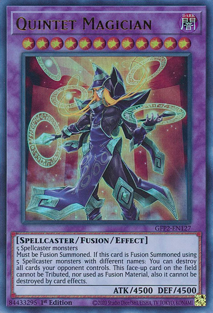 Quintet Magician [GFP2-EN127] Ultra Rare | Cracking-Singles