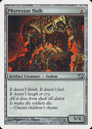 Phyrexian Hulk [Ninth Edition] | Cracking-Singles